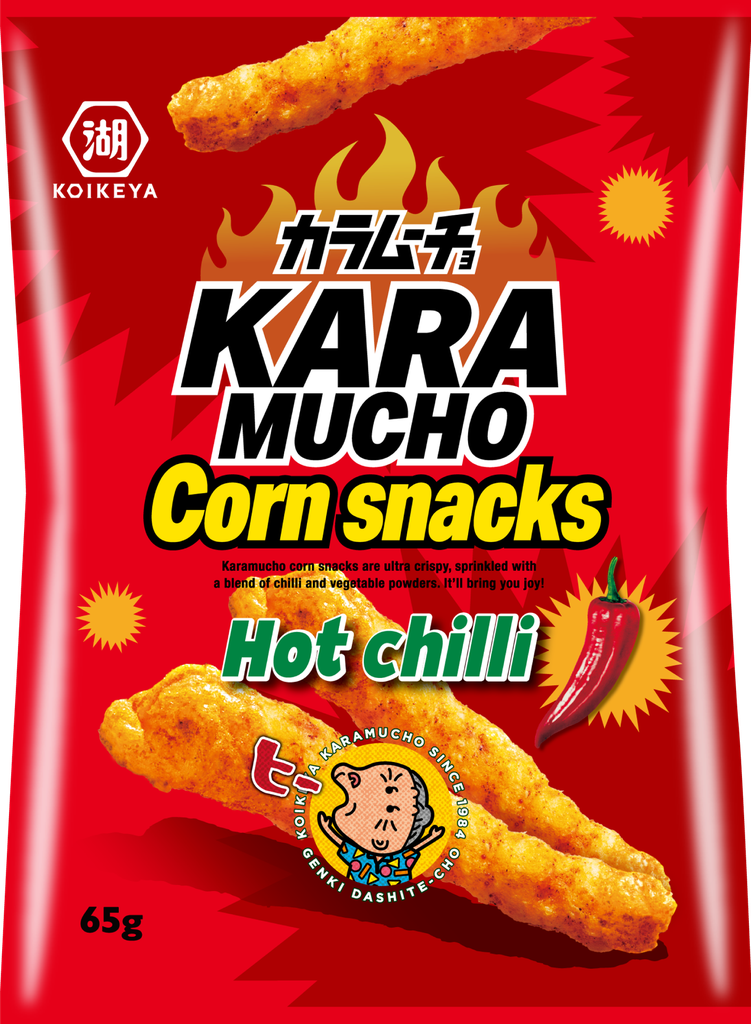 KARAMUCHO CORN SNACKS HOT CHILLI