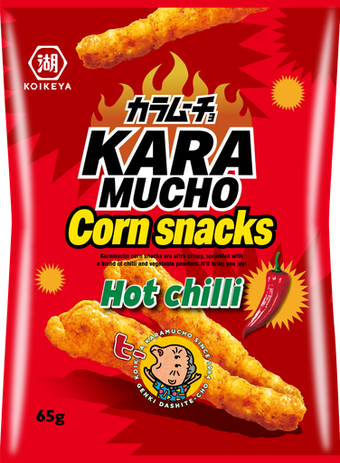 [KMC001] KARAMUCHO CORN SNACKS HOT CHILLI