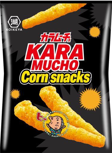 [KMC002] KARAMUCHO CORN SNACKS BLACK PEPPER